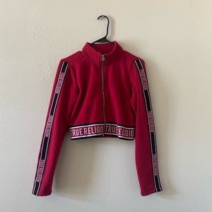 Women’s Red Cropped Jacket